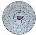 Tachografický kotouček 1070 - 140km/h ovál
