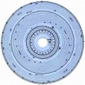 Tachografický kotouček 1022 - 115km/h  kruh