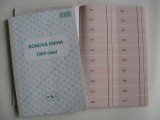 Bonová kniha 1-1000 čísel s kopií A4/2x50