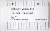 Náhradní náplň do karisu A6 2 dírky-1484/100 listů