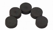Magnet kulatý černý průměr 16mm